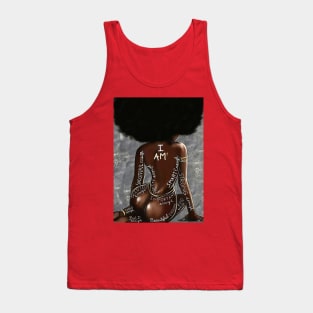 iam black poster art Tank Top